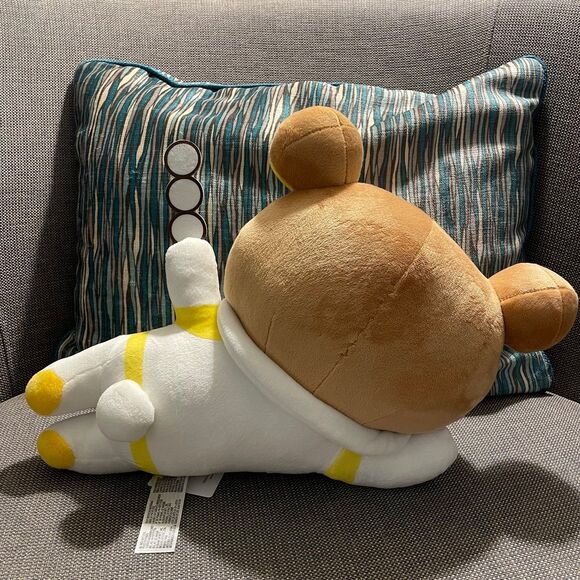 NWT San-X 11” Dango Rilakkuma in Astronaut Suit from Starship Collection - Picture 2 of 3